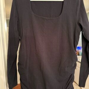 Abercrombie & Fitch Black Long Sleeve Maternity Too